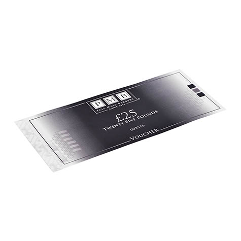 Pall Mall Barbers £25 Gift Voucher