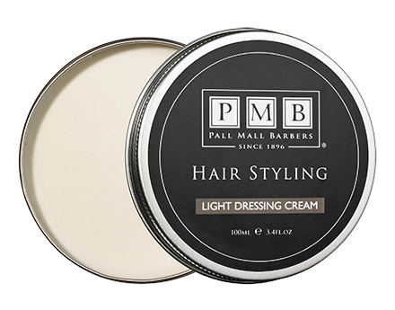 Men's Styling Product - Light Dressing Cream 100ml - Pall Mall Barbers Products