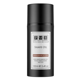 Shave Oil Sandalwood & Clove | Pall Mall Barbers Mens Shaving Products