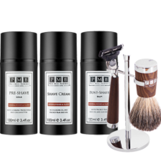 winter skincare tips for men shave set