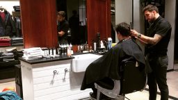 Pall Mall Barbers at Sloane Square Hugo Boss x GQ event