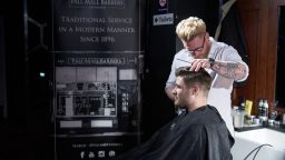 Pop-up barbershop at Cage Warriors 92