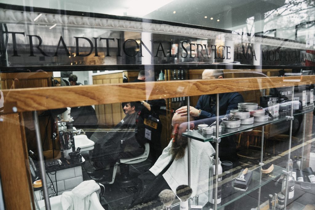 Barbers in Covent Garden