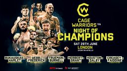 Pall Mall Barbers sponsorship of Cage Warriors continues with CW106