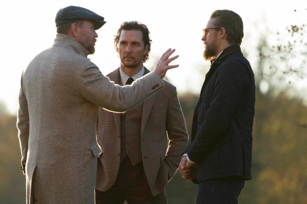 Colin Farrell | Dean Gaffney | Fitzrovia barber | Guy Ritchie | Henry Golding |Hugh Grant | Matthew McConaughey