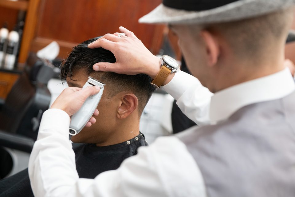 Men's haircut
