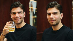 The Fade & Stubble: Clean Head, Rugged Beard