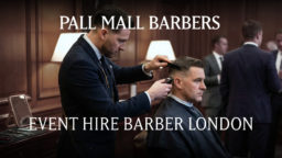 Pall Mall Barbers Event Hire Barber London