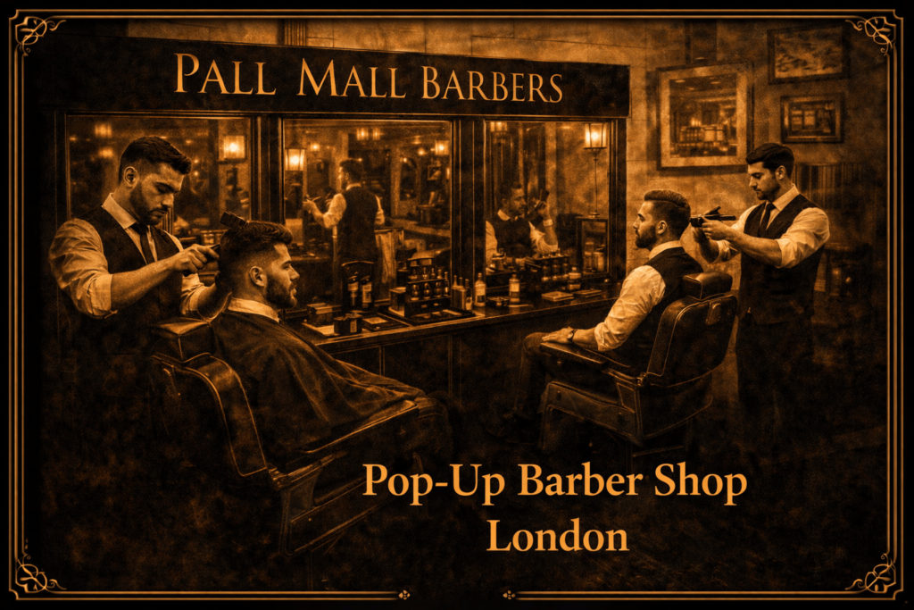 Pop-Up barbershop London