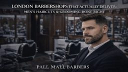 London Barbershops That Actually Deliver For Men’s Haircuts & Grooming